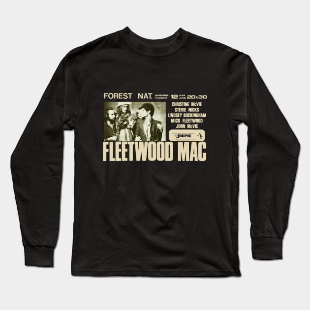 fleetwood mac Long Sleeve T-Shirt by sneaky geek studio